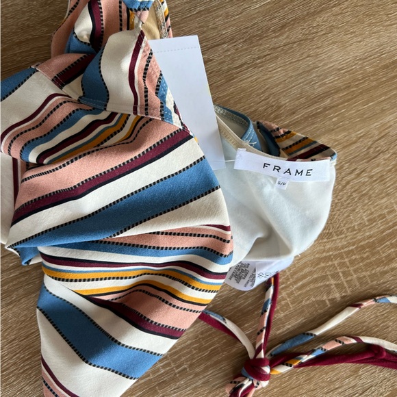 Frame Fawcett One Piece Stripe Swimsuit - Picture 5 of 6